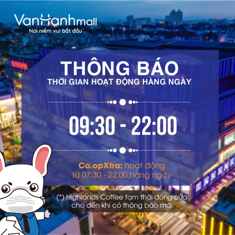 Xác Định Giờ Mở Cửa Vạn Hạnh Mall & Các Khu Vực Chi Tiết