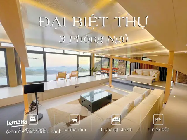 Khám Phá Top 10 Villa Tam Đảo Sang Trọng, View Đẹp & Bể Bơi Riêng