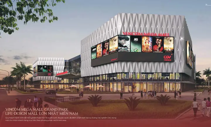 Khám Phá Vincom Mega Mall Grand Park – Điểm Mua Sắm & Giải Trí