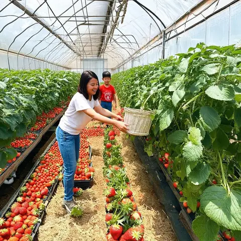 Khám Phá 10 Vườn Dâu Tây Đà Lạt Giá Rẻ Và Trải Nghiệm Ngọt Ngào Khám Phá 10 Vườn Dâu Tây Đà Lạt Giá Rẻ Và Trải Nghiệm Ngọt Ngào