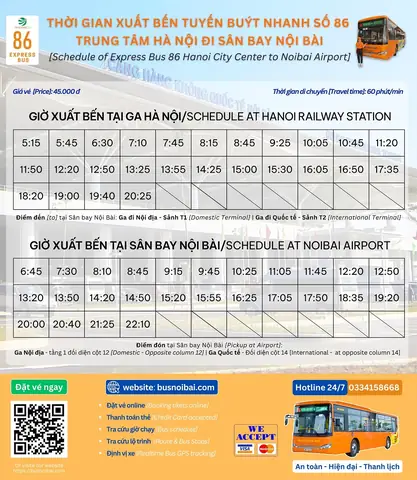 Cẩm Nang Xe Bus Sân Bay Nội Bài: 8 Tuyến Đầy Đủ & Bảng So Sánh Chi Tiết