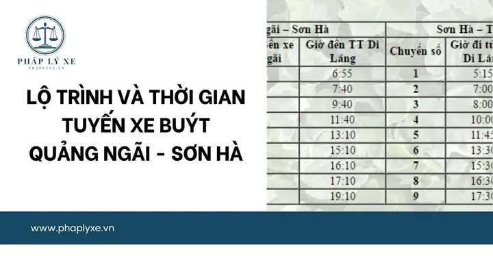 Xe Buýt Quảng Ngãi Sơn Hà: Hướng Dẫn Chi Tiết Về Tuyến Xe, Giá Vé Và Kinh Nghiệm Đi Lại Xe Buýt Quảng Ngãi Sơn Hà: Hướng Dẫn Chi Tiết Về Tuyến Xe, Giá Vé Và Kinh Nghiệm Đi Lại