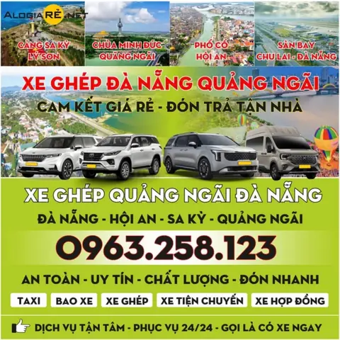 Xe Đà Nẵng Đi Hội An: Bảng So Sánh Chi Tiết 4 Phương Tiện Xe Đà Nẵng Đi Hội An: Bảng So Sánh Chi Tiết 4 Phương Tiện
