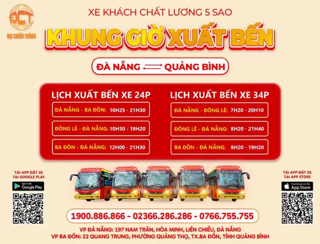 Đặt Vé Xe Đà Nẵng → Quảng Bình: Hướng Dẫn Chi Tiết Và So Sánh Giá