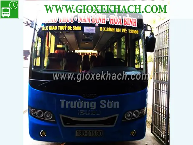 Xe Khách Nam Định → Hòa Bình: Lịch Trình, Giá Vé, Nhà Xe Uy Tín Xe Khách Nam Định → Hòa Bình: Lịch Trình, Giá Vé, Nhà Xe Uy Tín