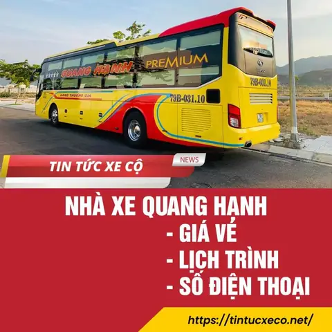 Xe Quang Hạnh Nha Trang Đà Nẵng – Thông Tin Chi Tiết Về Tuyến Xe Khách, Lịch Trình Và Giá Vé