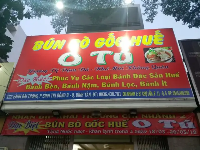 Bún Bò Gốc Huế O Tú: Giới Thiệu, Lịch Sử Và Cách Thưởng Thức