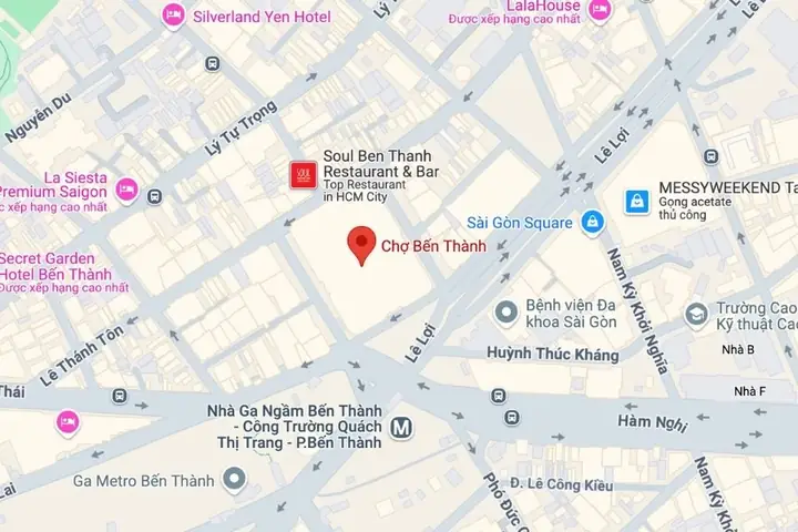 Chợ Bến Thành Nằm Ở Đâu? Giới Thiệu Chi Tiết Vị Trí Và Cách Đến