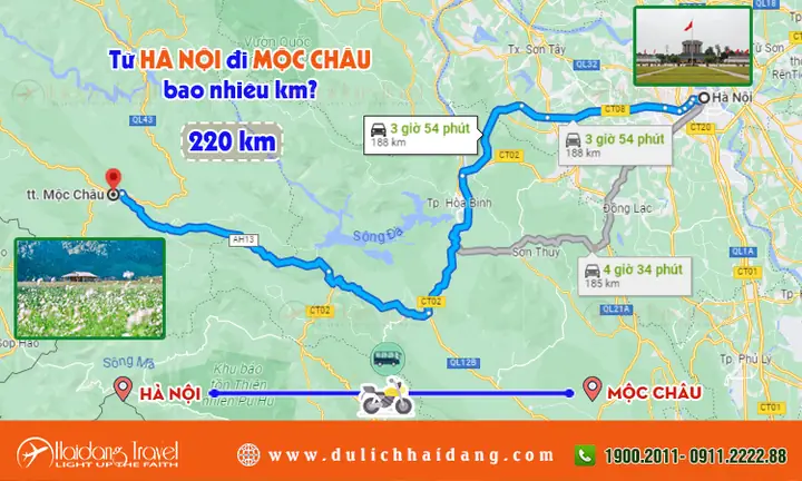 Hà Nội Đi Mộc Châu Bao Nhiêu Tiếng? Hướng Dẫn Chi Tiết Di Chuyển Và Lưu Ý Quan Trọng