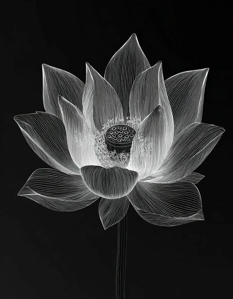 ảnh bông sen đen 18