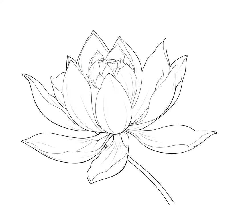 ảnh bông sen đen 23