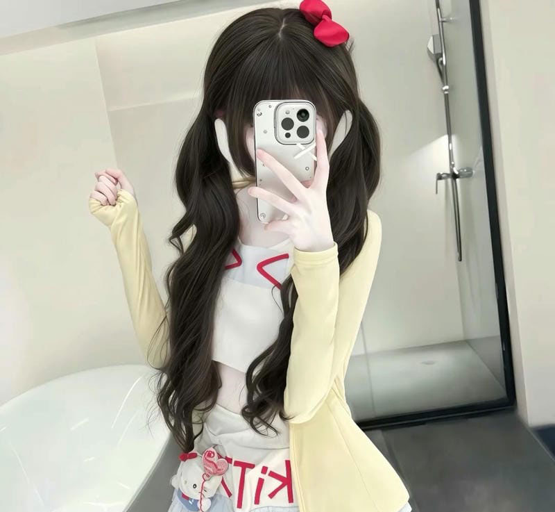 ảnh gái che mặt 5