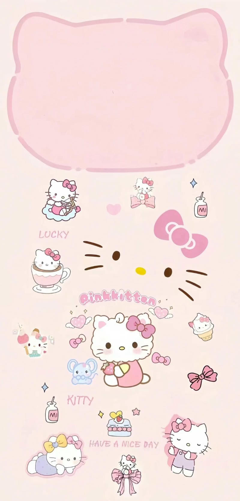 ảnh nền hello kitty 13