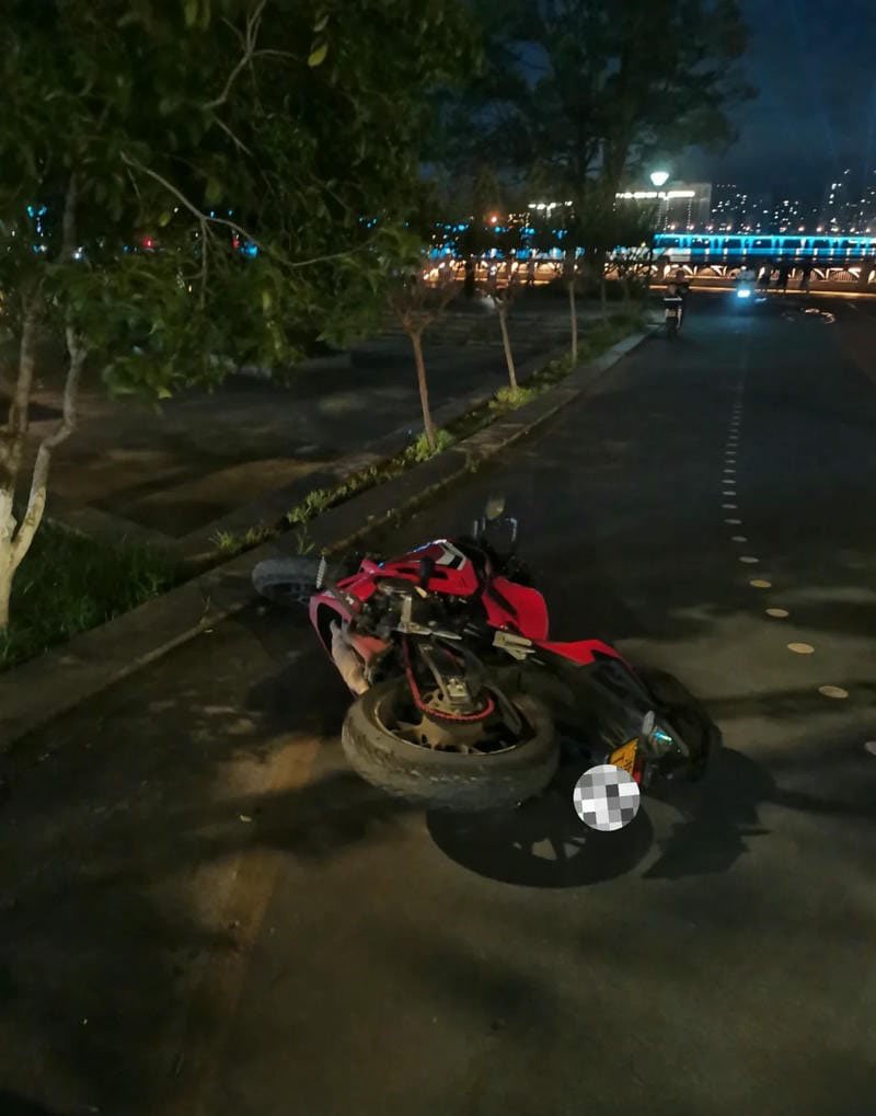 ảnh ngã xe 13