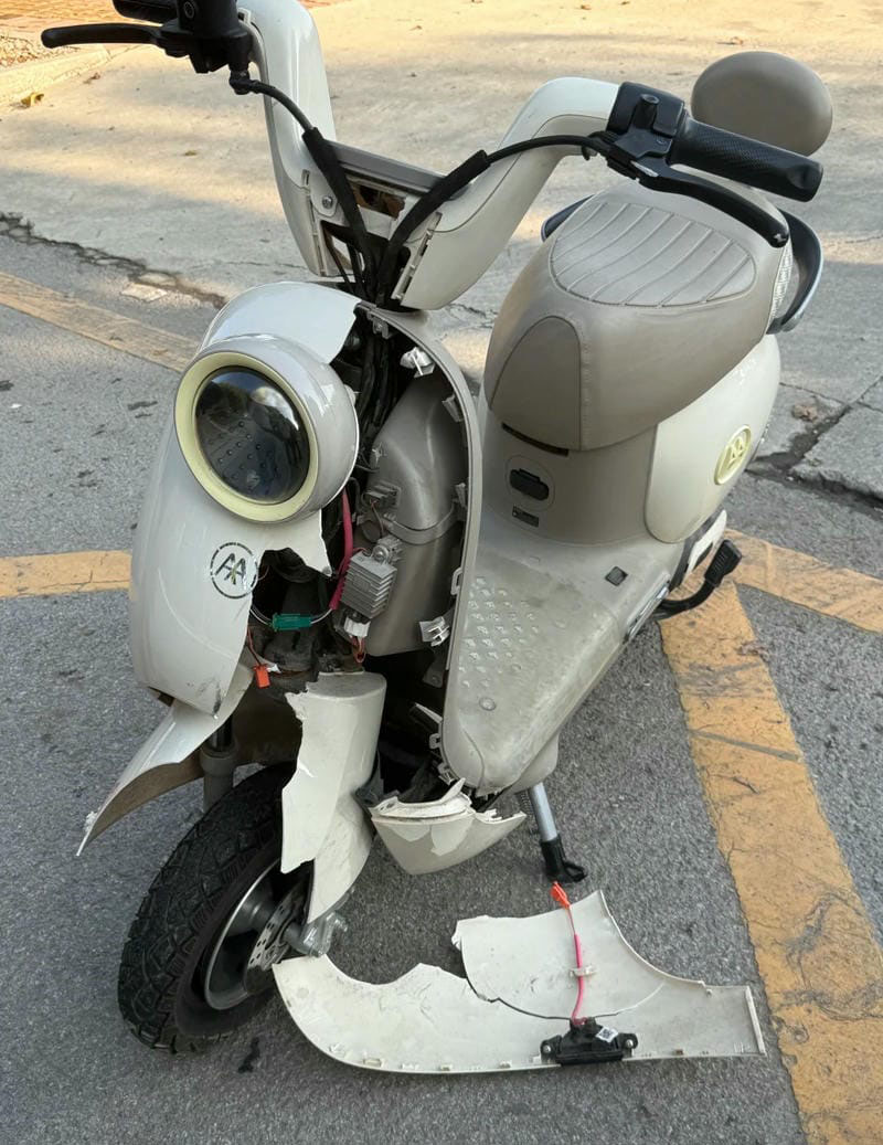 ảnh ngã xe 4