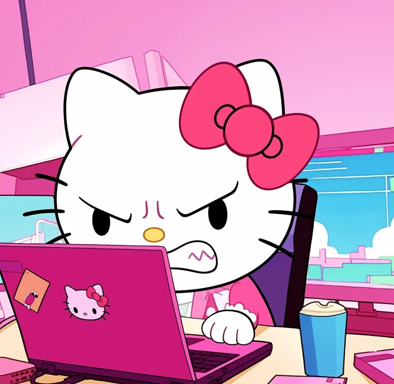 hello kitty meme 22