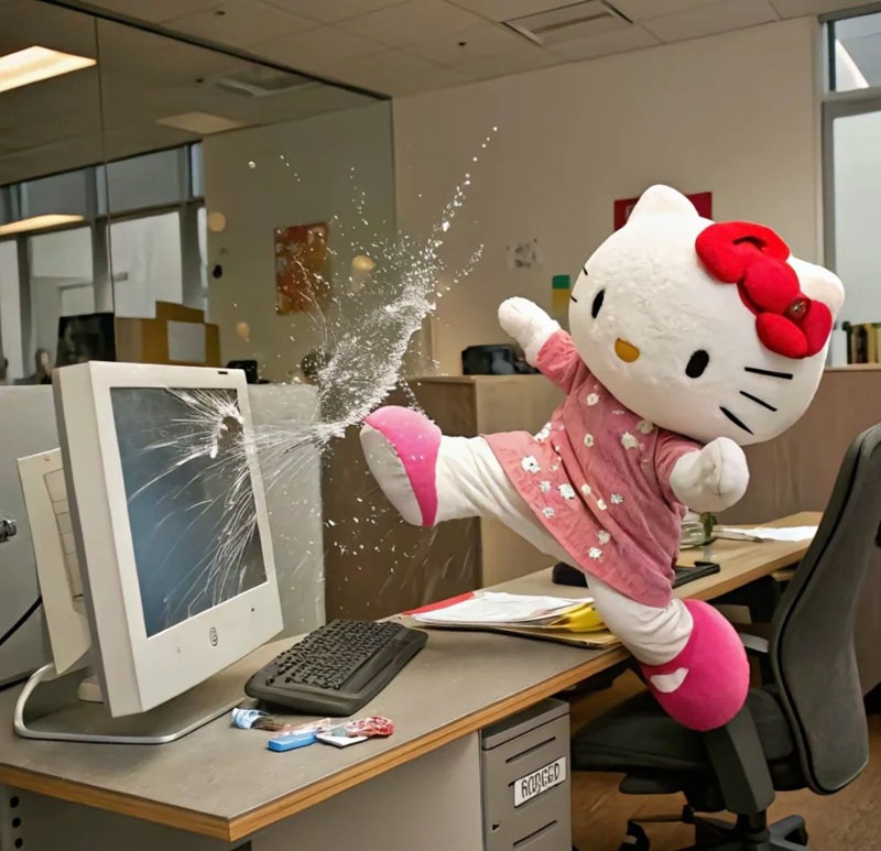 hello kitty meme 39