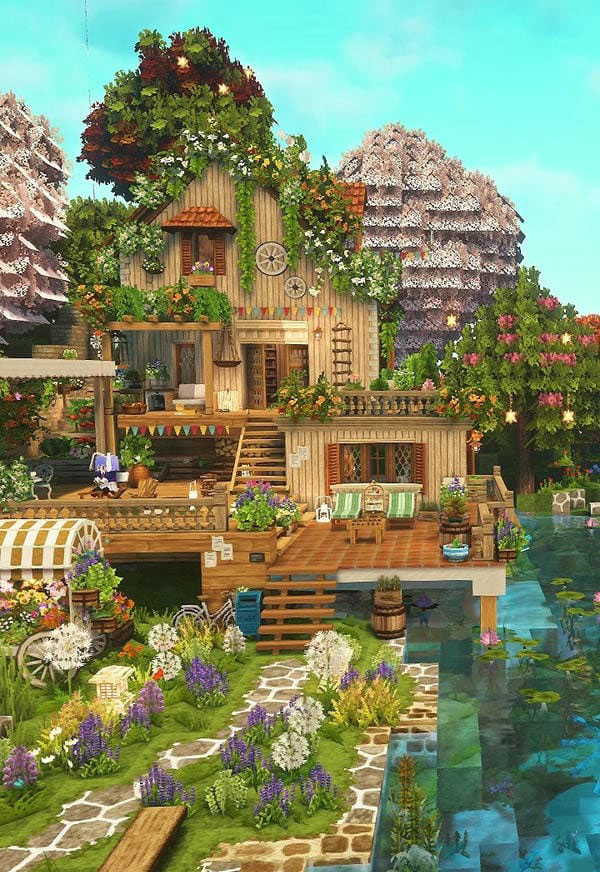 hình ảnh minecraft đẹp 3d