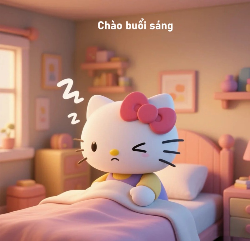 meme chào buổi sáng 1