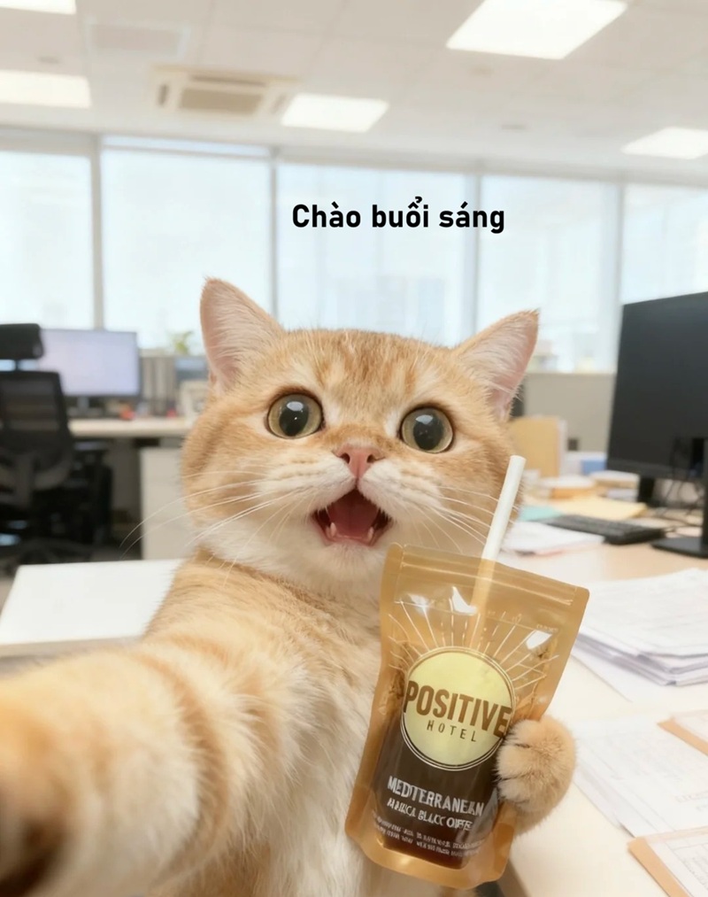 meme chào buổi sáng 10