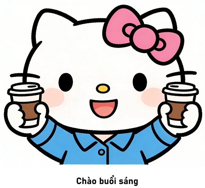 meme chào buổi sáng 14