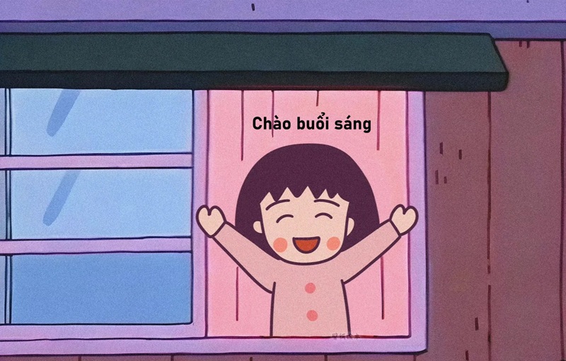 meme chào buổi sáng 28