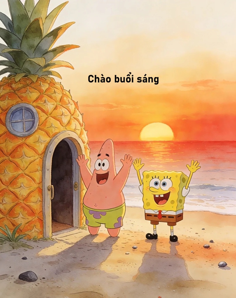 meme chào buổi sáng 33