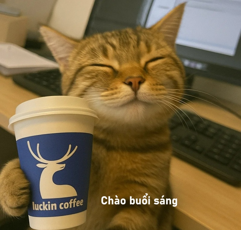 meme chào buổi sáng 4
