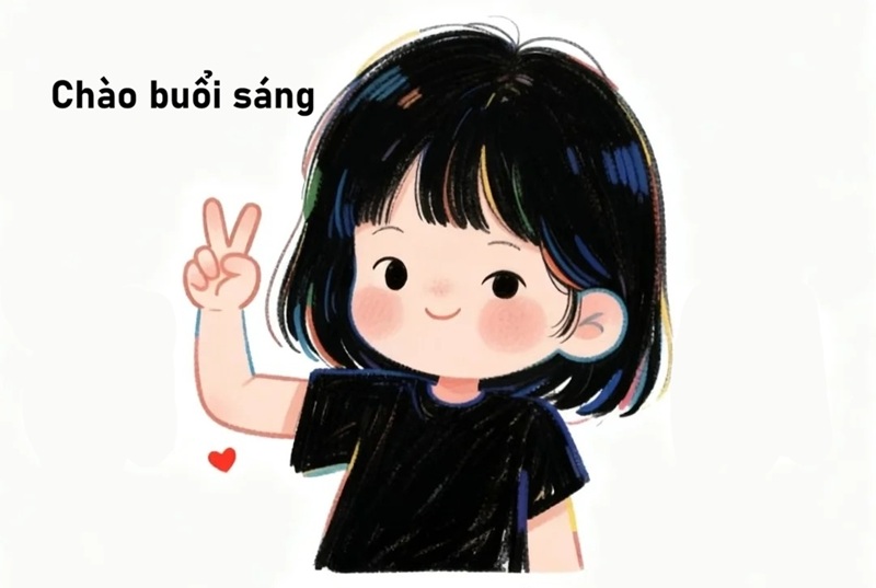 meme chào buổi sáng 6