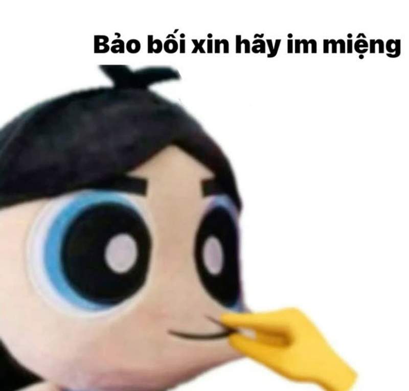 meme im lặng 12