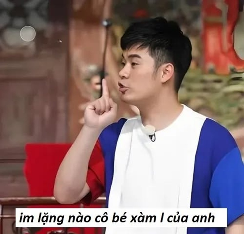 meme im lặng 14