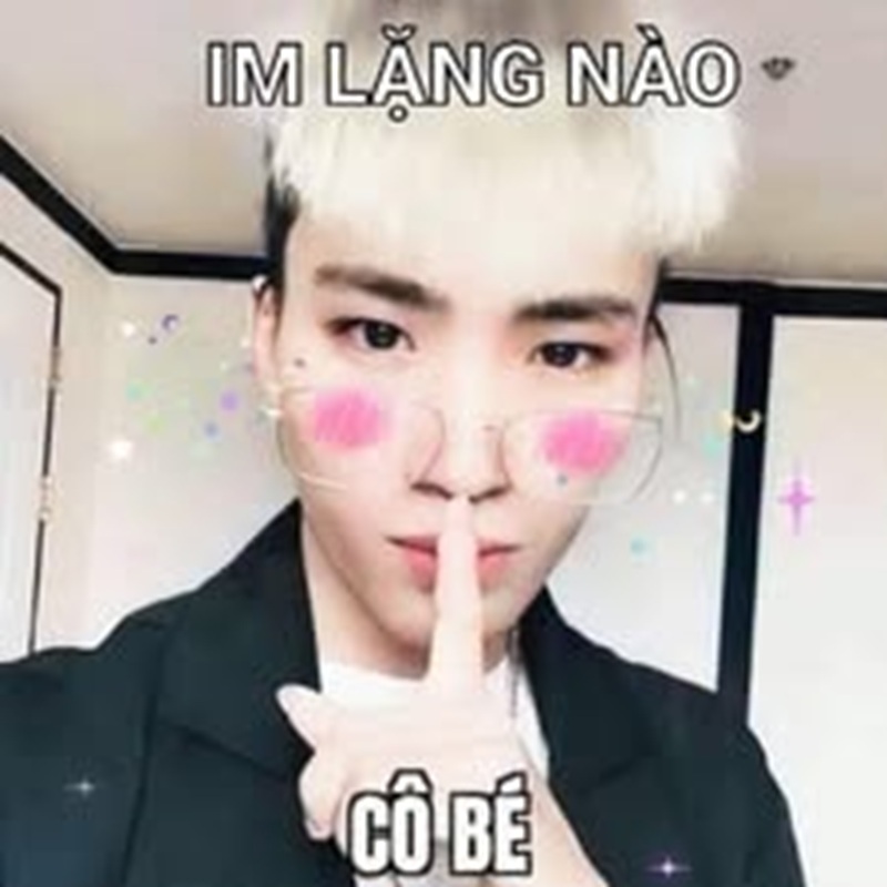 meme im lặng 17
