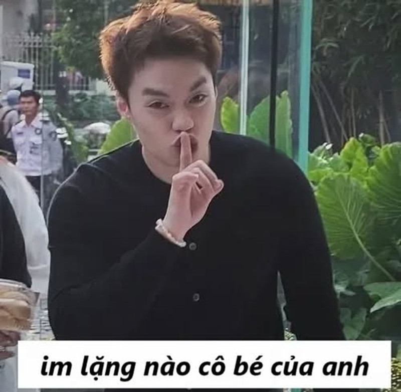 meme im lặng 6
