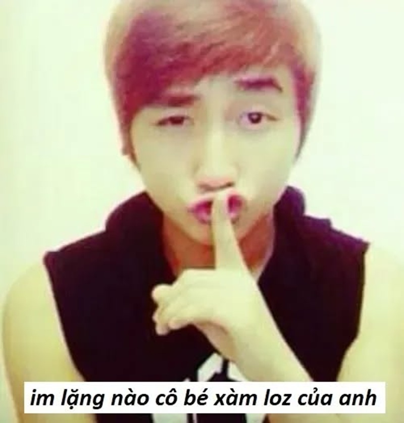 meme im lặng 7