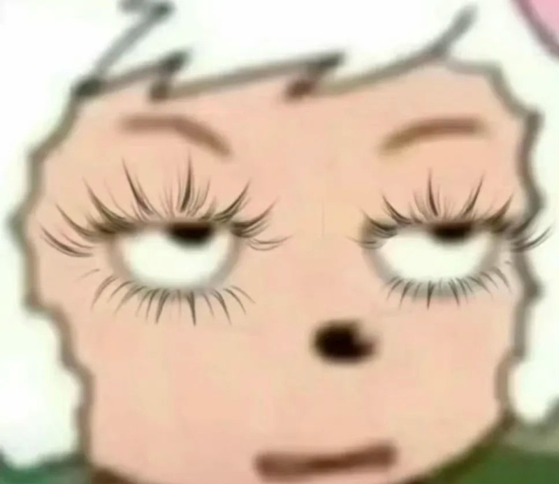 meme lườm 3