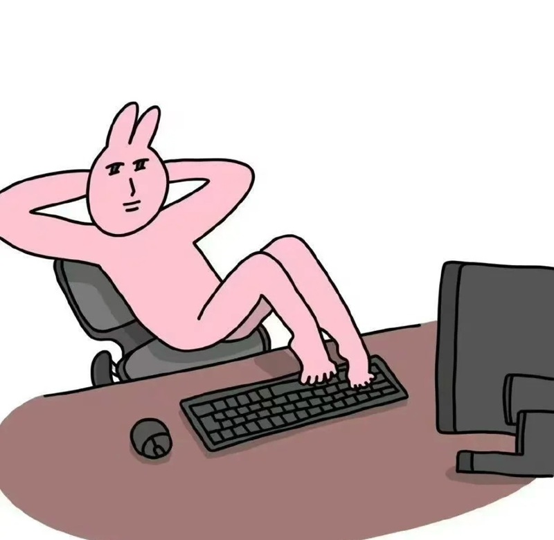 meme thỏ hồng 10