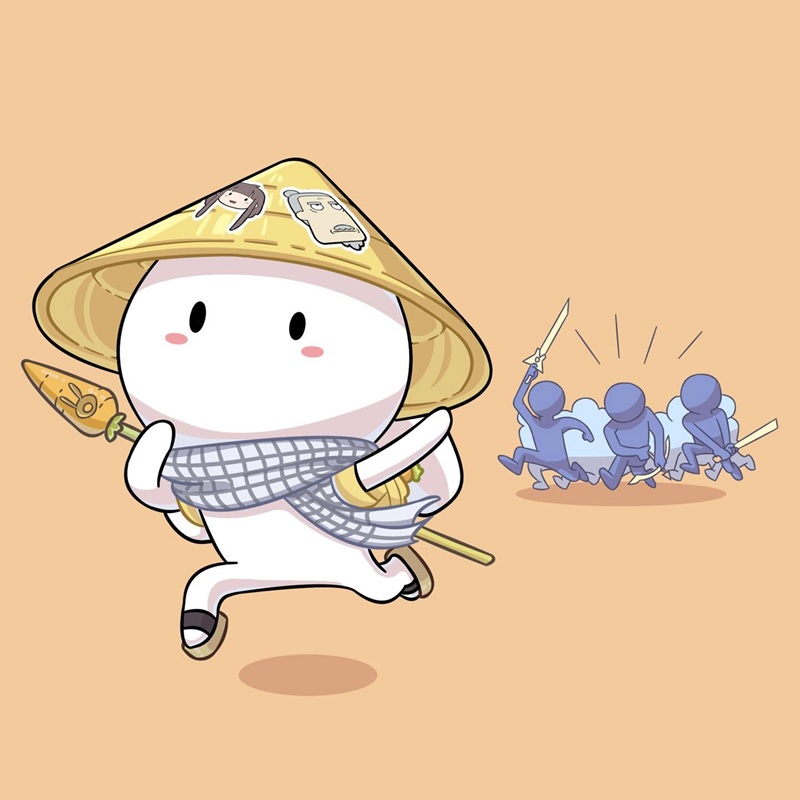 thỏ bảy màu meme 22