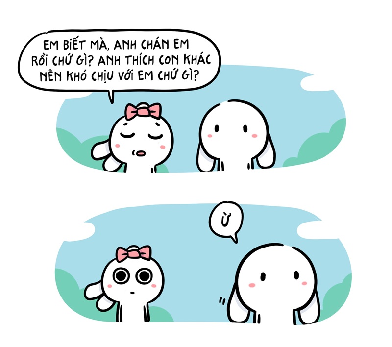 thỏ bảy màu meme 6