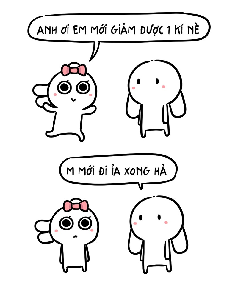 thỏ bảy màu meme 7