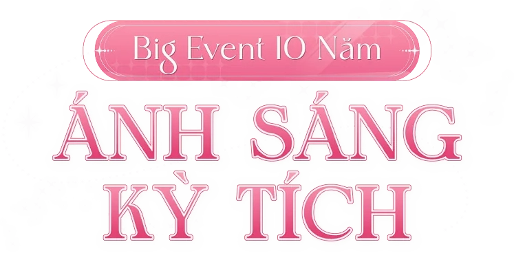 Ánh Sáng Kỳ Tích trong Ngôi Sao Thời Trang