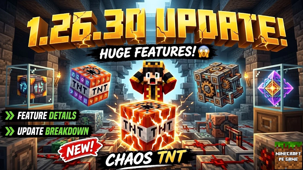 Ảnh trang chủ Minecraft PE Tiếng Việt