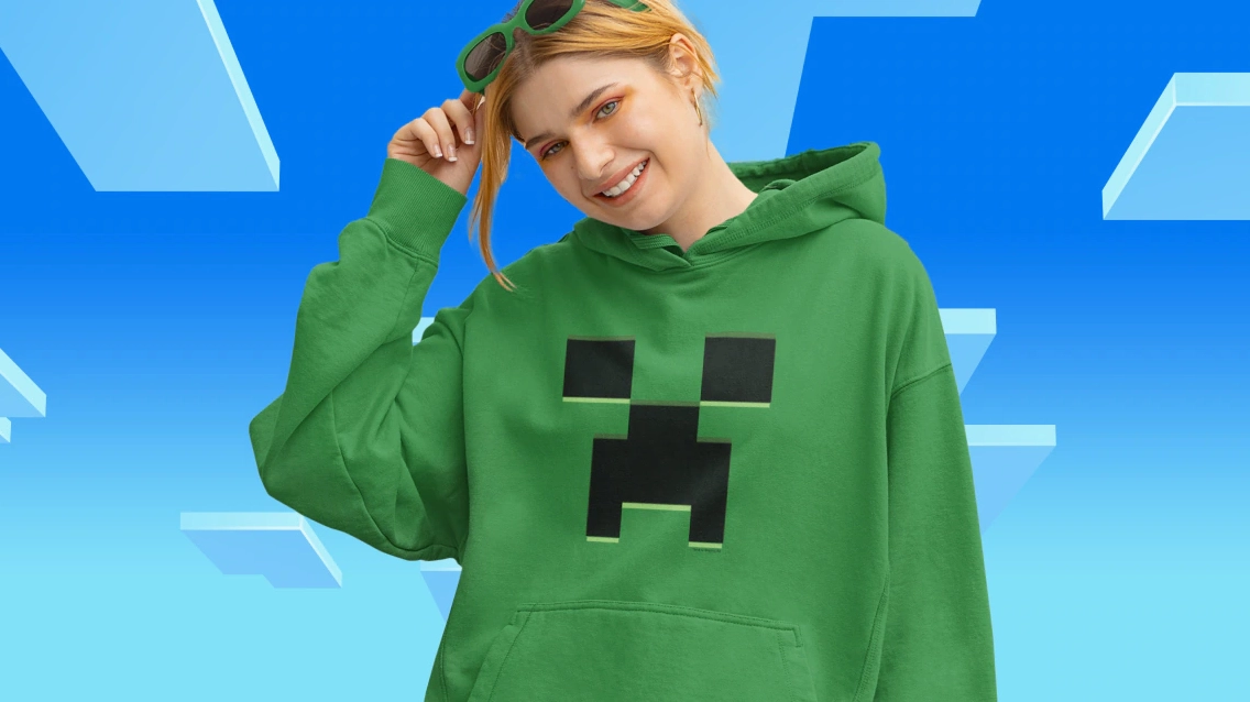Áo hoodie Minecraft