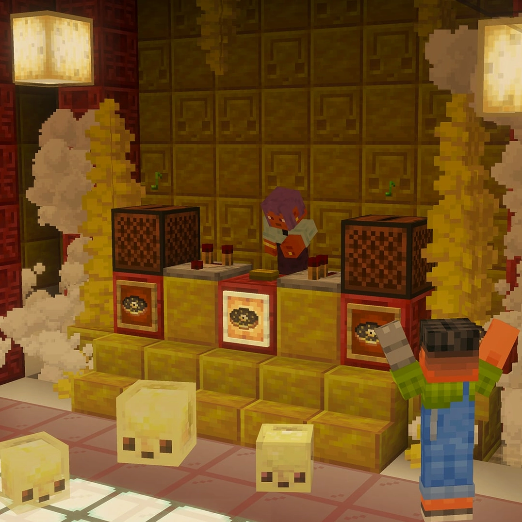 Bữa tiệc âm nhạc trong Minecraft