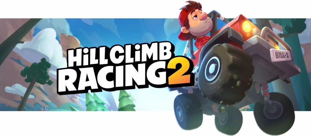 Cận cảnh một chiếc xe đua trong Hill Climb Racing 2 với các nâng cấp