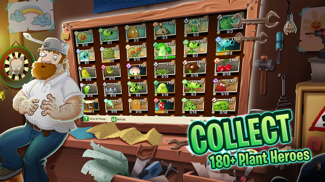 Cảnh chiến đấu trong Plants vs Zombies 2 6.6.1