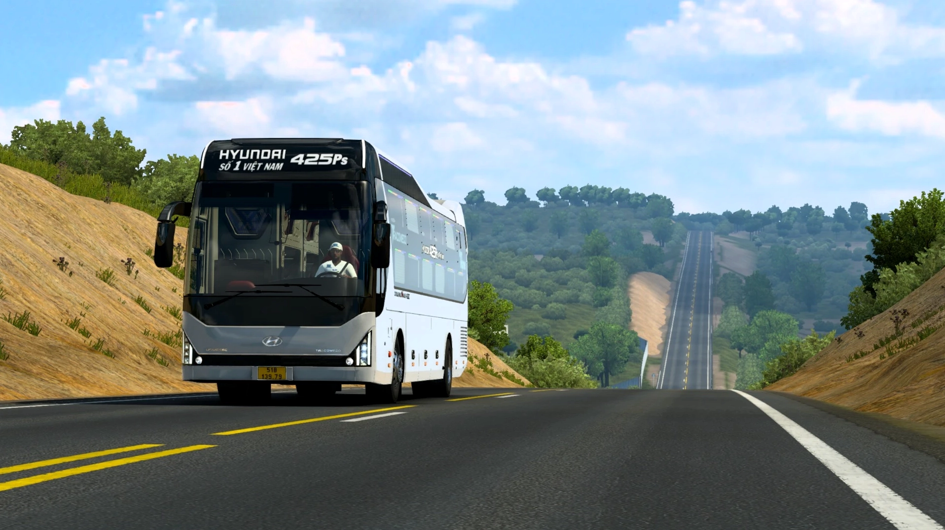 Cảnh quan đường phố Việt Nam được tái hiện trong Euro Truck Simulator 2