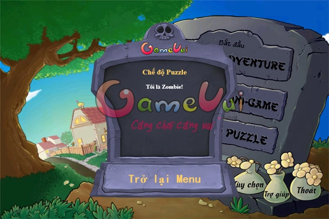 Chế độ Puzzle trong Plants vs Zombies 2