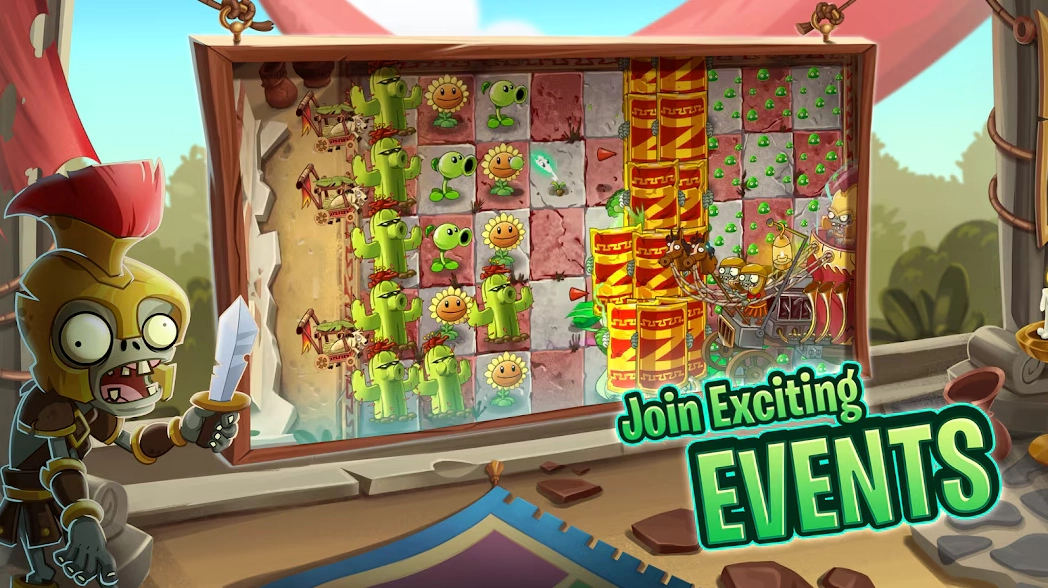 Chiến thuật phòng thủ trong Plants vs Zombies 2 6.6.1