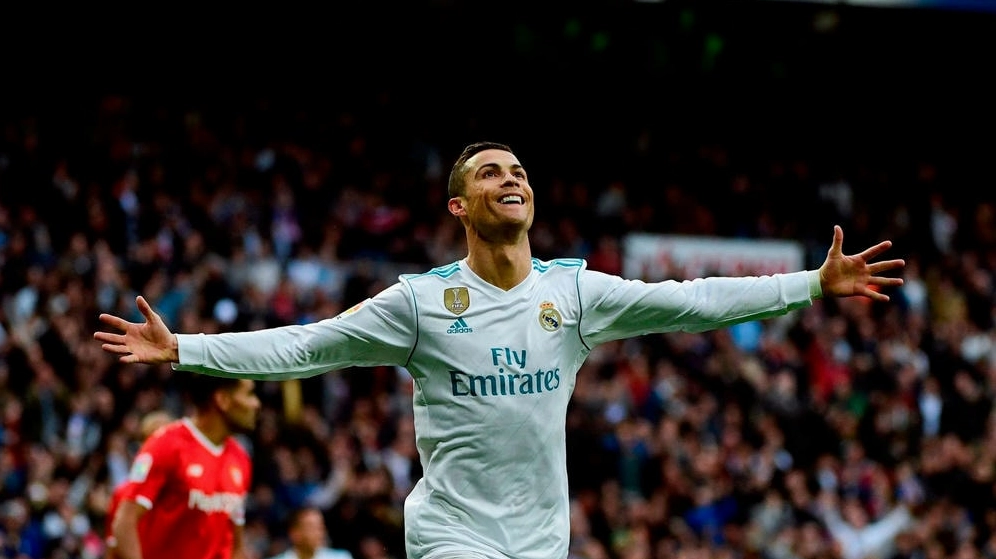 Cristiano Ronaldo với áo số 7