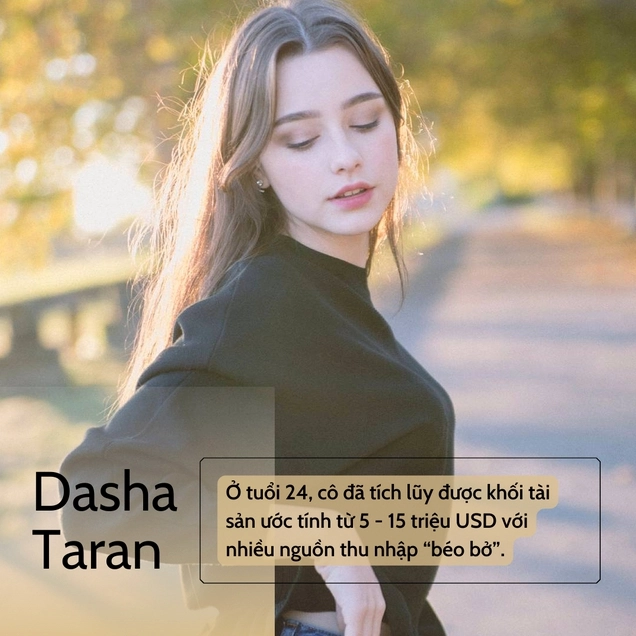 Dasha Taran khoe vẻ đẹp cuốn hút